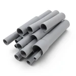 مواسير UPVC مقاس 4 إنش سمك 6.02 مم لون رمادي