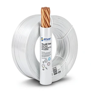 سلك نحاس مجدول 150 مل 450/750 فولت، عزل PVC مقاوم للحرارة سمك 1.8 مم | شركة الفنار