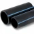 أنابيب HDPE الوطني لشبكات المياه  ضغط 8 بار قطر خارجي 140 مم سمك 4.3 مم لون اسود