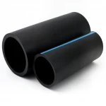 مواسير HDPE الوطني لشبكات المياه ذات الضغط العالي  ضغط 16  بار قطر خارجي 400 مم سمك 29.7 مم لون اسود