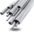 مواسير UPVC مقاس ¾ إنش سمك 3.91 مم لون رمادي EPC 80 - Image 1