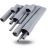 مواسير UPVC EPC 80 مقاس 1 إنش سمك 4.55 مم لون رمادي - Image 1