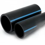 NPF HDPE Pipes for Water Networks   Nominal Pressure 6 Bar Outside Diameter 160 mm Thickness 4 mm Color Black