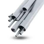 مواسير UPVC EPC 80 مقاس 1 إنش سمك 4.55 مم لون رمادي