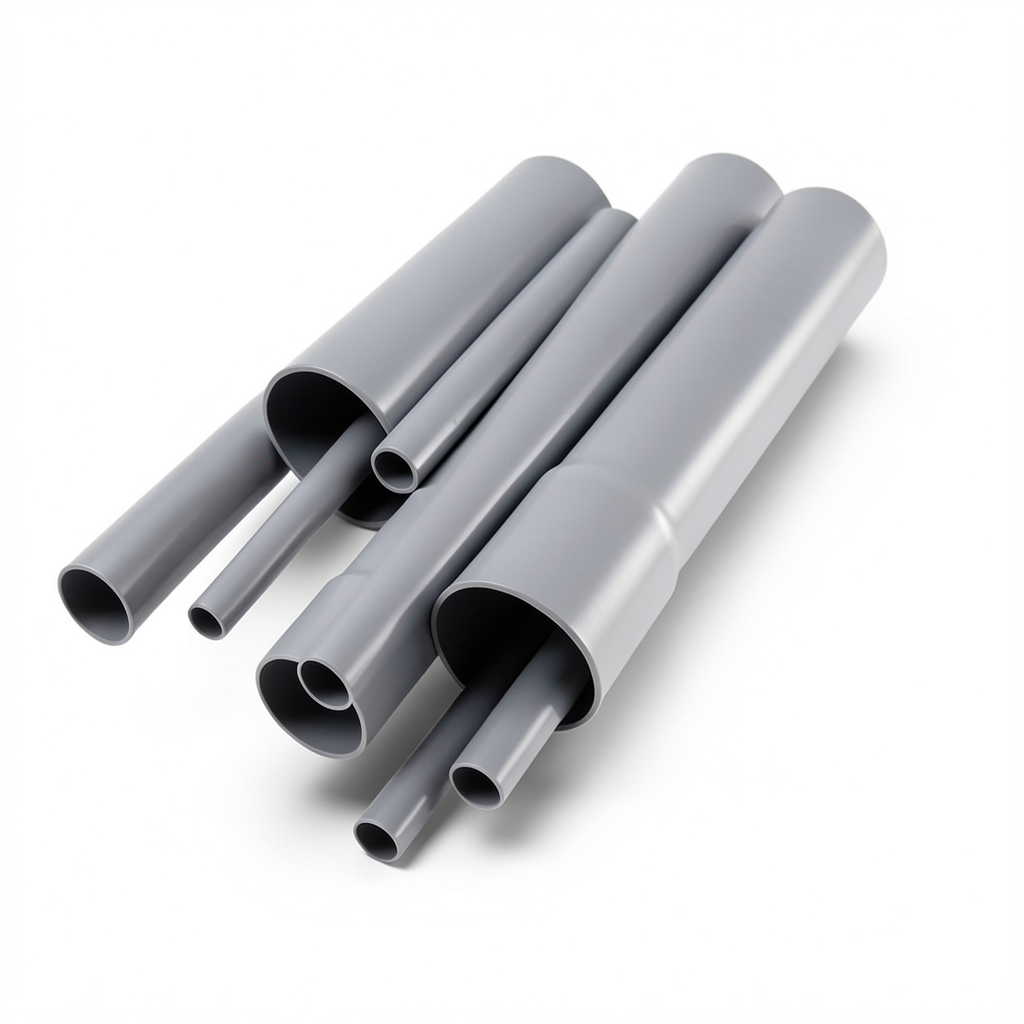 UPVC Pipes EPC 80 Size 1 ½ inch Thickness 5.08 mm Gray Colour