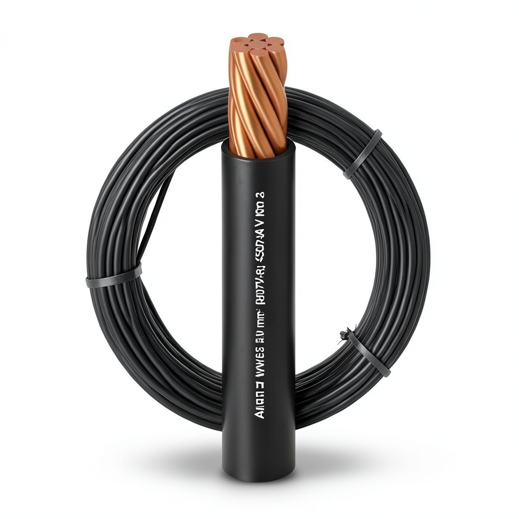 185mm2 Copper Stranded Electrical Wire 450/750V, Heat Resistant PVC Insulated 2mm Thick | Al Fanar