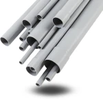 مواسير UPVC EPC 80 مقاس 2 إنش سمك 5.54 مم لون رمادي