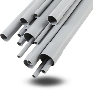 UPVC Pipes EPC 80 2 Inch Size Thickness 5.54 mm Gray