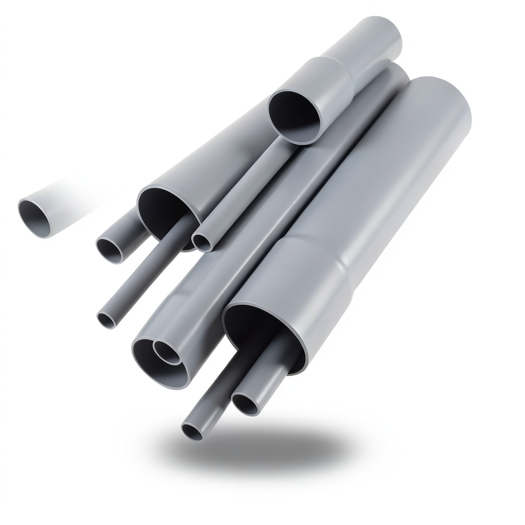UPVC Pipes EPC 80 Size 2 ½ inch Thickness 7.01 mm Gray
