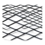 Hot Rolled Black Steel Expanded Metal Mesh Khaleeji 5.8 mm Thickness 1.22m Width 2m Length