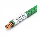 لفة سلك مجدول نحاس 4 مم2 450/750 فولت، عزل PVC لون اخضر | كابلات الرياض