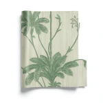 Italian Wall Decoration 10m x 0.53m Green, Model 21140