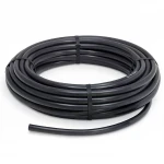 لفة أنابيب HDPE ضغط  9.8 بار [PE 63] قطر خارجي 16 مم  SDR 9  لون اسود | مصنع المنى