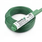 Copper Stranded Electric Wire 95mm 450/750V, PVC Insulation, Green Color | Riyadh Cables