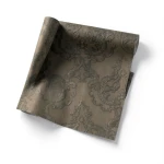 Italian Wallpaper Classic Design 10 m x 1.06 m Dark Beige, Model 81804