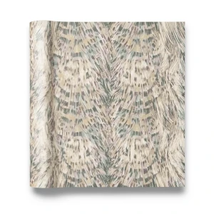 Italian Wallpaper Patterned Design, Size 10mx0.70m, Beige Color