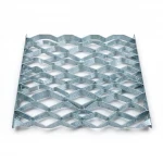 Galvanized Steel Expanded Metal Mesh  [Mazyoon] Thickness 3 mm Width 1.22 M Length 1 M | Bait Al Tatawor Company