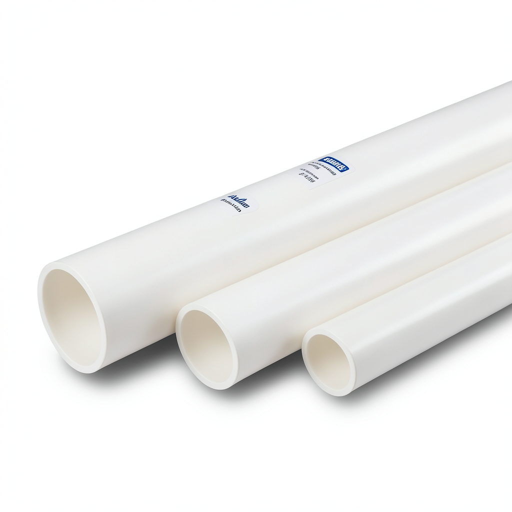 UPVC Pipes Schedule 80 ½ inch Thickness 3.7 mm White | Al Watania Plastics