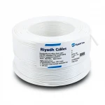 Stranded Electric Wire 6mm 450/750 Voltage Rating, Copper Conductor, PVC Insulation, White Color | Riyadh Cables