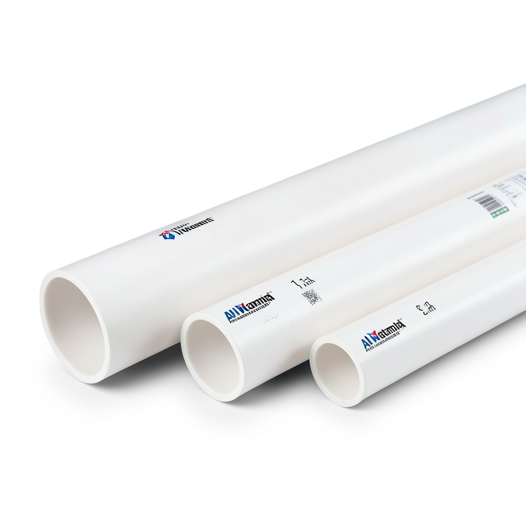 UPVC Pipes Schedule 80 Size 1 inch Thickness 4.6 mm Weight 60.0 kg/m White | Al Watania Plastics