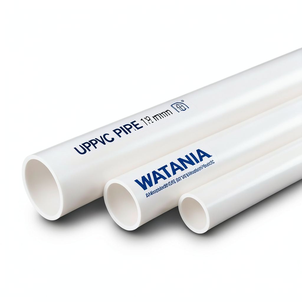 أنابيب UPVC جدول 80 مقاس ¼ 1 إنش سمك 4.9 مم وزن 0.84 كجم/م لون أبيض | بلاستيك الوطنية