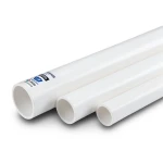 أنابيب UPVC جدول 40 مقاس ¼ 1 إنش سمك 3.6 مم وزن 0.65 كجم/م أبيض | بلاستيك الوطنية