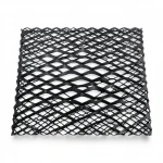 Hot Rolled (Black) Steel Expanded Metal Mesh  [Mazyoon] Thickness 3.8 mm Width 1.22 meter Length 3 meter | Bait Al Tatawor Company