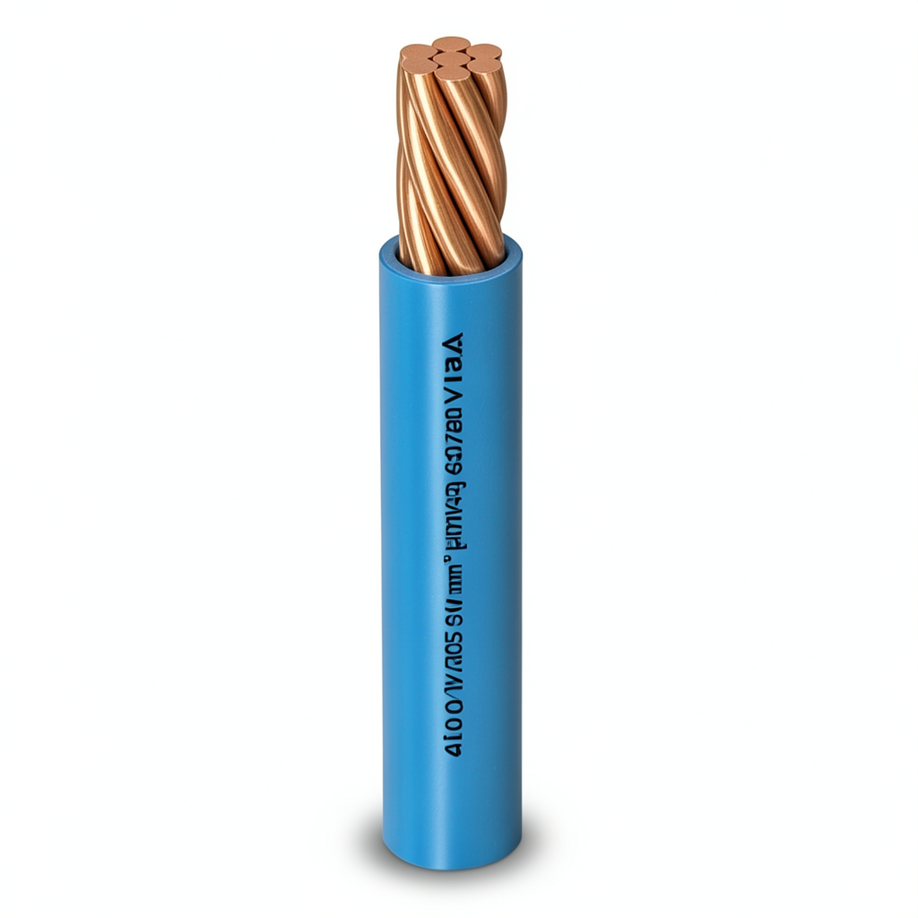 Stranded Copper Single Wire 240 sq mm, Heat Resistant PVC Insulation, 450/750V | Al Fanar