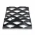 Hot Rolled (Black) Steel Expanded Metal Mesh  [Mazyoon] Thickness 3.8 mm Width 1.22 meter Length 4 meter | Bait Al Tatawor Company
