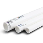 أنابيب UPVC جدول 80 مقاس 2 إنش سمك 5.5 مم وزن 1.41 كجم/م أبيض | بلاستيك الوطنية