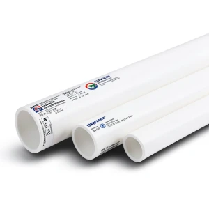 UPVC Pipes Schedule 80 Size 2 inch Thickness 5.5 mm Weight 1.41 kg/m White | Al Watania Plastics