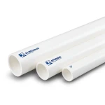 أنابيب UPVC جدول 40 مقاس ½ 1 إنش سمك 3.7 مم وزن 0.77 كجم/م أبيض | بلاستيك الوطنية