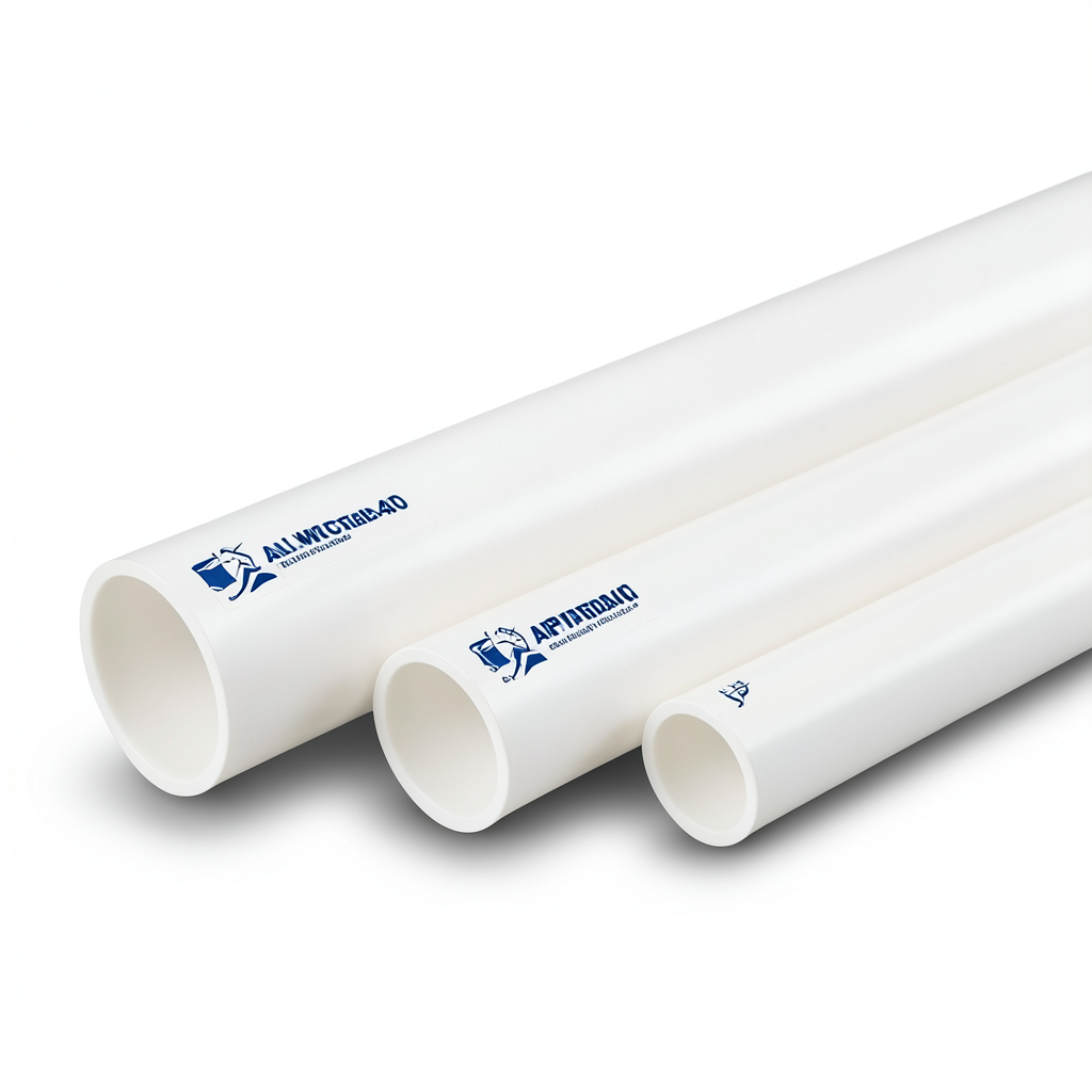 UPVC Pipes Schedule 40 Size 1 ½ inch Thickness 3.7 mm Weight 0.77 kg/m White | Al Watania Plastics