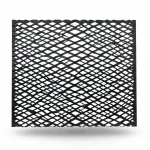 Hot Rolled (Black) Steel Expanded Metal Mesh  [Mazyoon] Thickness 3.8 mm Width 1.22 meter Length 5 meter | Bait Al Tatawor Company