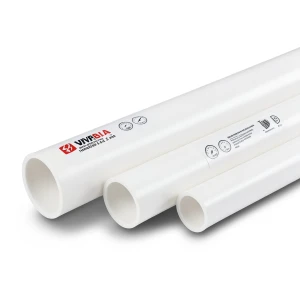أنابيب UPVC جدول 40 مقاس 3 إنش سمك 5.5 مم وزن 2.14 كجم/متر أبيض | بلاستيك الوطنية