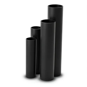HDPE Pipes 16 Bar Pressure 75 mm Diameter 10.3 mm Thickness Black