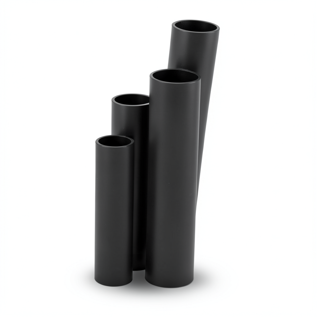 مواسير HDPE ضغط 16 بار قطر خارجي 25 مم سمك 3.5 مم لون أسود