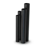 HDPE Pipes SDR 5 Outside Diameter 110 mm Thickness 22.1 mm Black