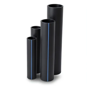 أنابيب HDPE SDR 5 قطر خارجي 125 مم سمك 25.1 مم لون أسود