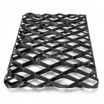 Hot Rolled (Black) Steel Expanded Metal Mesh  [Mazyoon] Thickness 4.8 mm Width 1.22 meter Length 3 meter | Bait Al Tatawor Company
