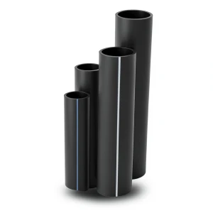 أنابيب HDPE SDR 5 قطر خارجي 280 مم سمك 56.2 مم لون أسود