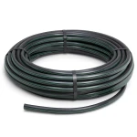 لفة أنابيب HDPE ضغط 15.9 بار PE 63 قطر 20 مم SDR 7.4 أسود