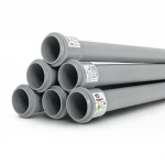 UPVC Pipes Sappco PN 4 Bar Outside Diameter 75 mm Thickness 1.8 mm Gray Color
