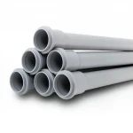 مواسير UPVC سابكو  ضغط 4 بار مقاس 90 مم سمك 1.8 مم لون رمادي