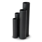 HDPE Pipes SDR 5 Outside Diameter 140 mm Thickness 28.1 mm Black