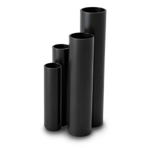 أنابيب HDPE نسبة الأبعاد القياسية 9 قطر خارجي 25 مم سمك 2.8 مم لون أسود