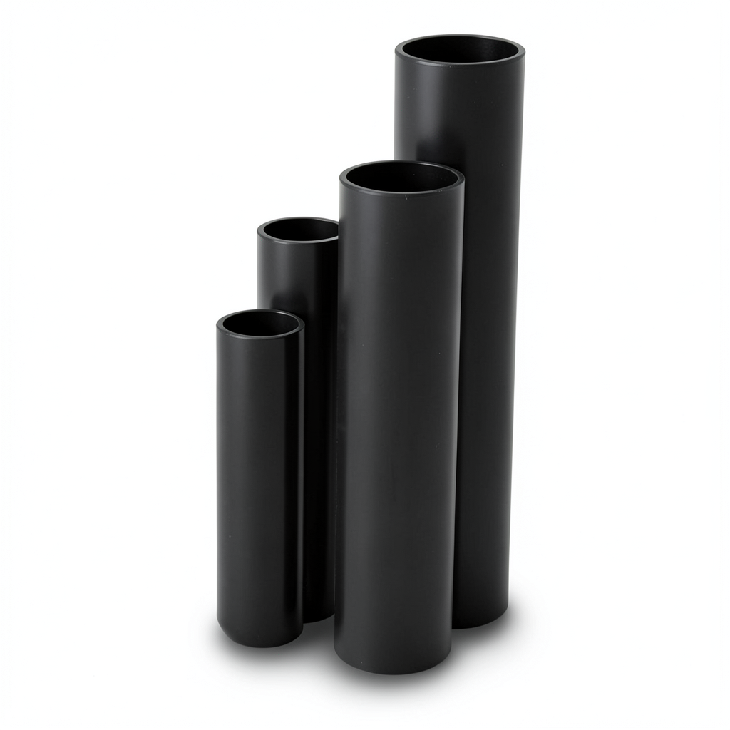 HDPE Pipes SDR 9 Outside Diameter 25 mm Thickness 2.8 mm Black
