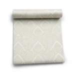 Wall Decoration Patterned Design 10 m x 0.53 m Beige, Model 24492