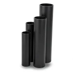 أنابيب HDPE SDR 5 قطر خارجي 250 مم سمك 50.1 مم لون أسود