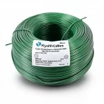 Copper Stranded Electric Wire 185mm 450/750 Voltage Rating, PVC Insulated, Green Color | Riyadh Cables